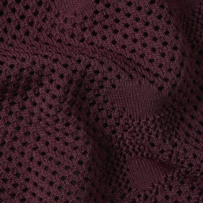 Pointelle Slim Knit Polo Pointelle Slim Knit Polo
