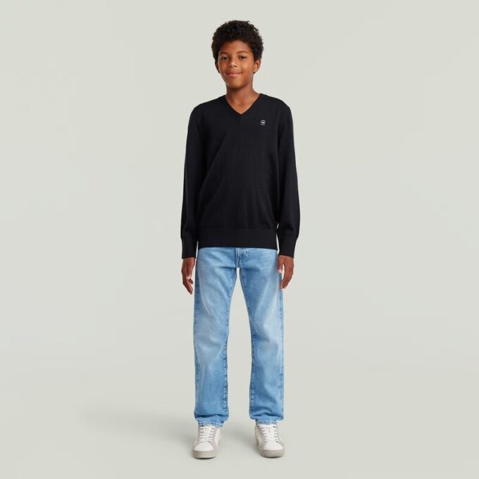 Pojkar 3301 Raka Avsmalnande Jeans Pojkar 3301 Raka Avsmalnande Jeans