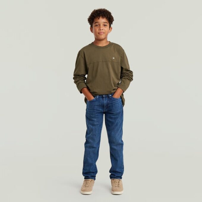 Pojkar 3301 Raka Avsmalnande Jeans Pojkar 3301 Raka Avsmalnande Jeans