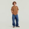Pojkar Bend 3D Lösa Jeans Pojkar Bend 3D Lösa Jeans