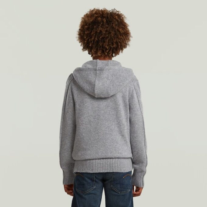Pojkar Rag Hooded Full Zip Stickad Pojkar Rag Hooded Full Zip Stickad