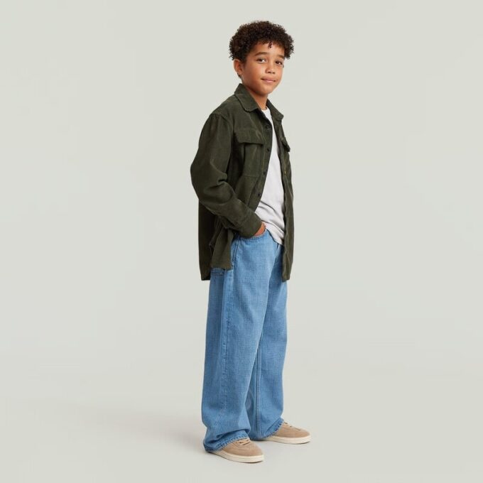 Pojkar Typ 96 Lösa Jeans Pojkar Typ 96 Lösa Jeans