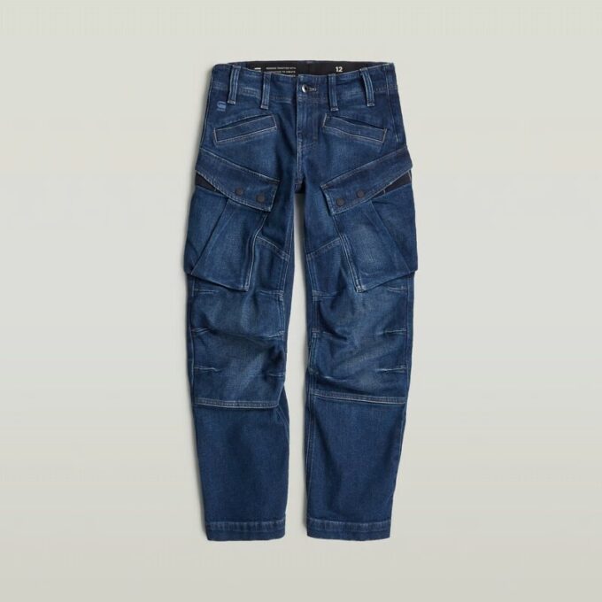 Pojkars 3D Regular Raka Cargo Jeans Pojkars 3D Regular Raka Cargo Jeans