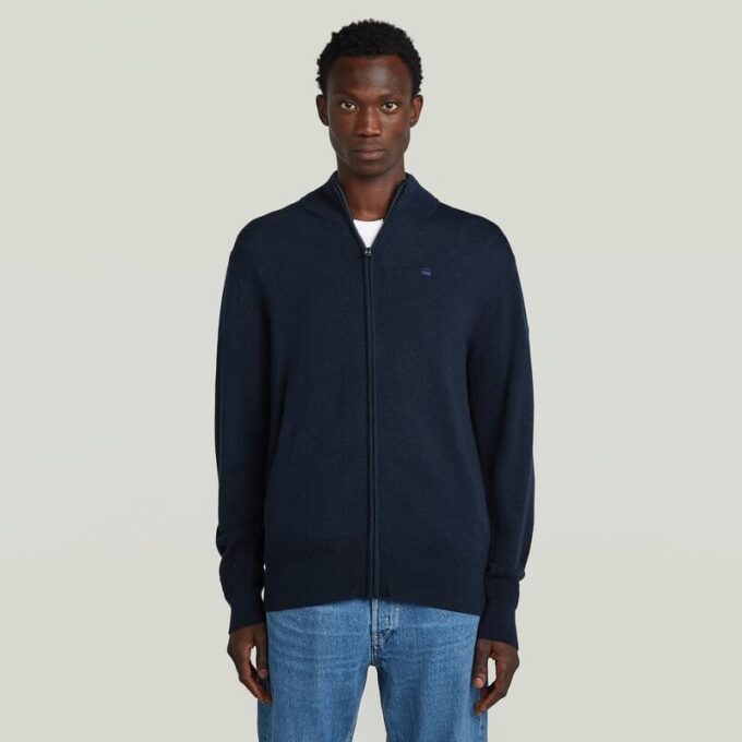 Premium Core Full Zip Stickad Premium Core Full Zip Stickad