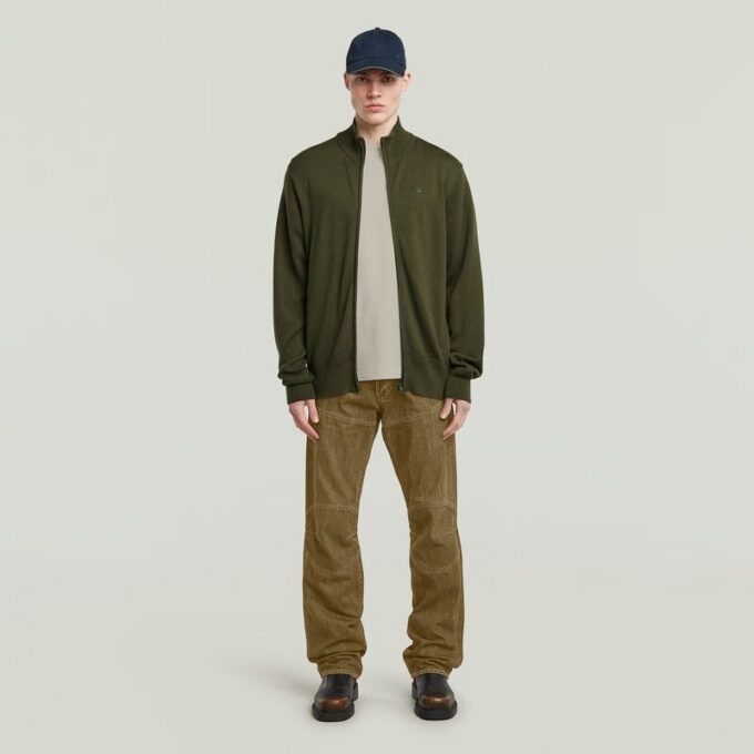 Premium Core Full Zip Stickad Premium Core Full Zip Stickad