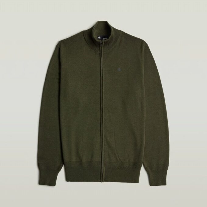 Premium Core Full Zip Stickad Premium Core Full Zip Stickad