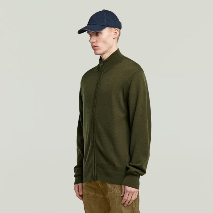 Premium Core Full Zip Stickad Premium Core Full Zip Stickad