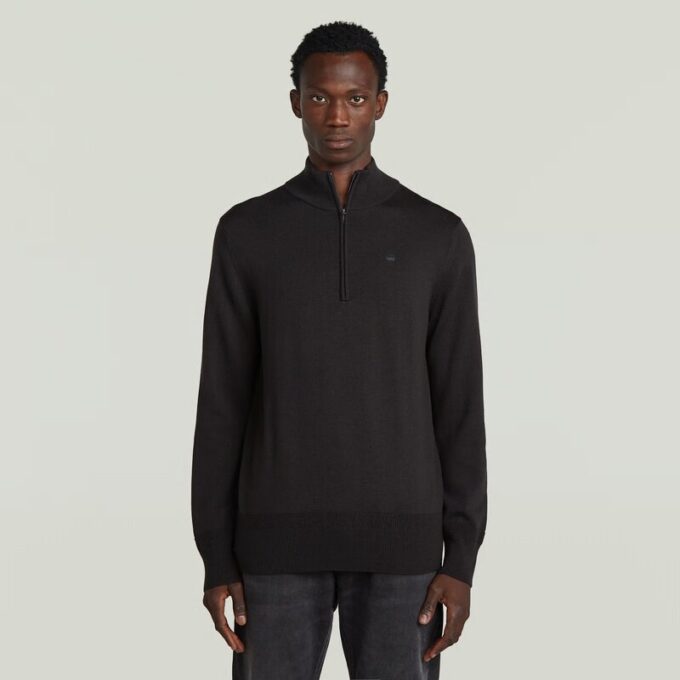 Premium Core Half Zip Stickad Premium Core Half Zip Stickad