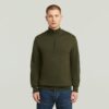 Premium Core Half Zip Stickad Premium Core Half Zip Stickad