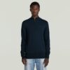 Premium Core Half Zip Stickad Premium Core Half Zip Stickad