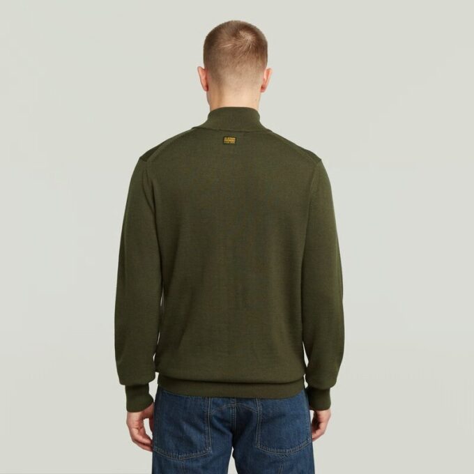 Premium Core Half Zip Stickad Premium Core Half Zip Stickad