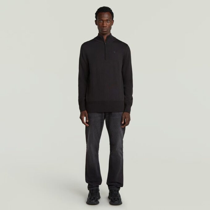Premium Core Half Zip Stickad Premium Core Half Zip Stickad