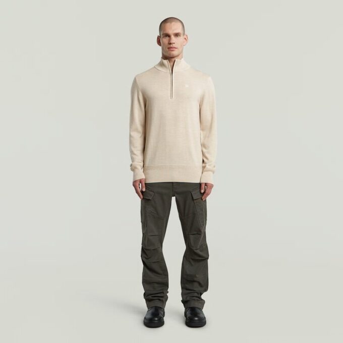 Premium Core Half Zip Stickad Premium Core Half Zip Stickad