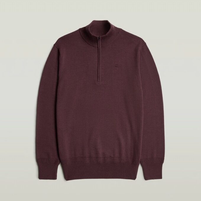 Premium Core Half Zip Stickad Premium Core Half Zip Stickad