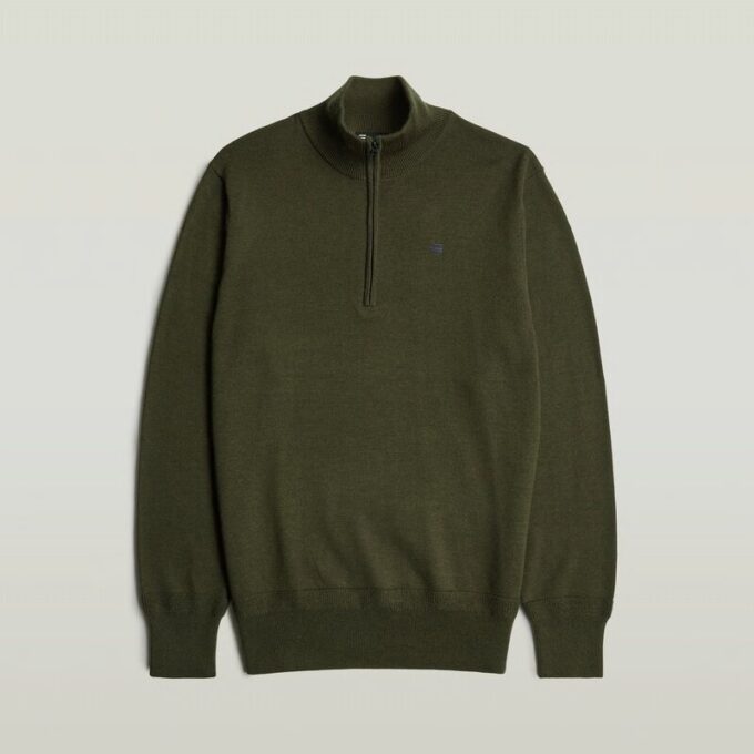 Premium Core Half Zip Stickad Premium Core Half Zip Stickad