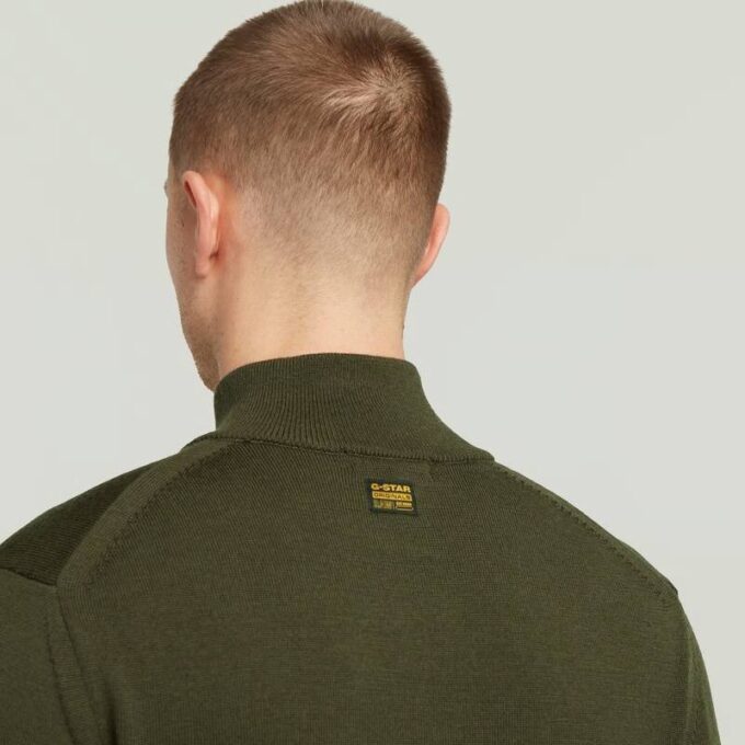 Premium Core Half Zip Stickad Premium Core Half Zip Stickad