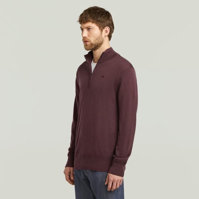 Premium Core Half Zip Stickad Premium Core Half Zip Stickad