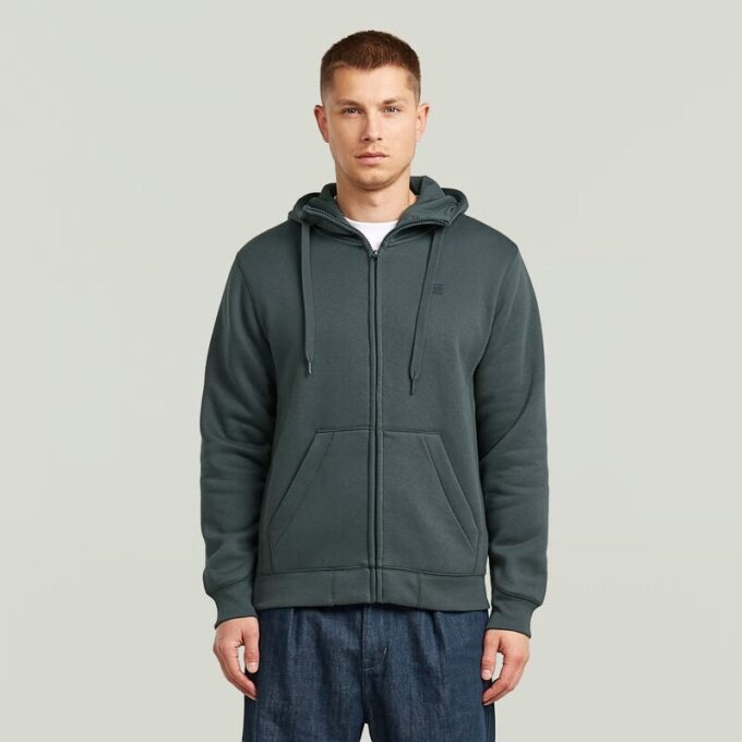 Premium Core Hooded Zip Hoodie Premium Core Hooded Zip Hoodie