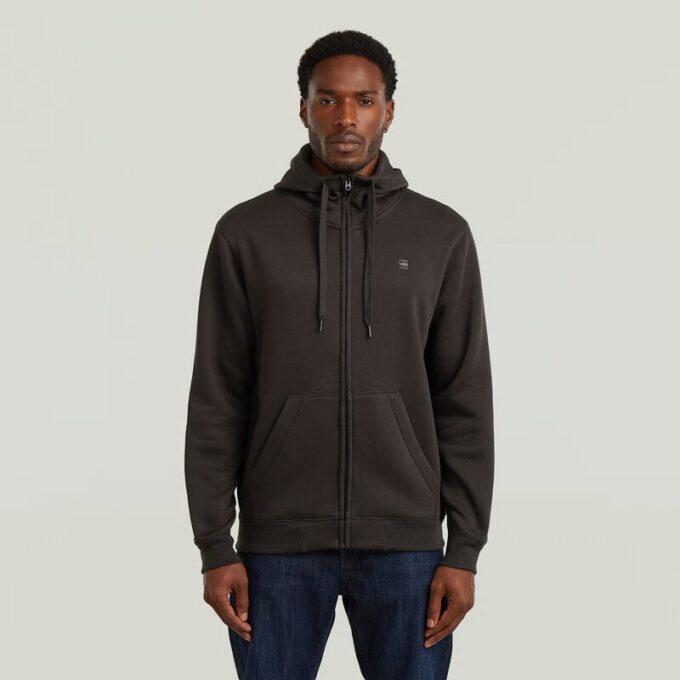 Premium Core Hoodie med dragkedja Premium Core Hoodie med dragkedja