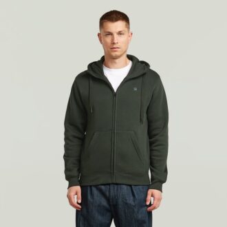 Premium Core Hoodie med dragkedja
