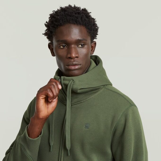 Premium Core Hoodie med dragkedja Premium Core Hoodie med dragkedja