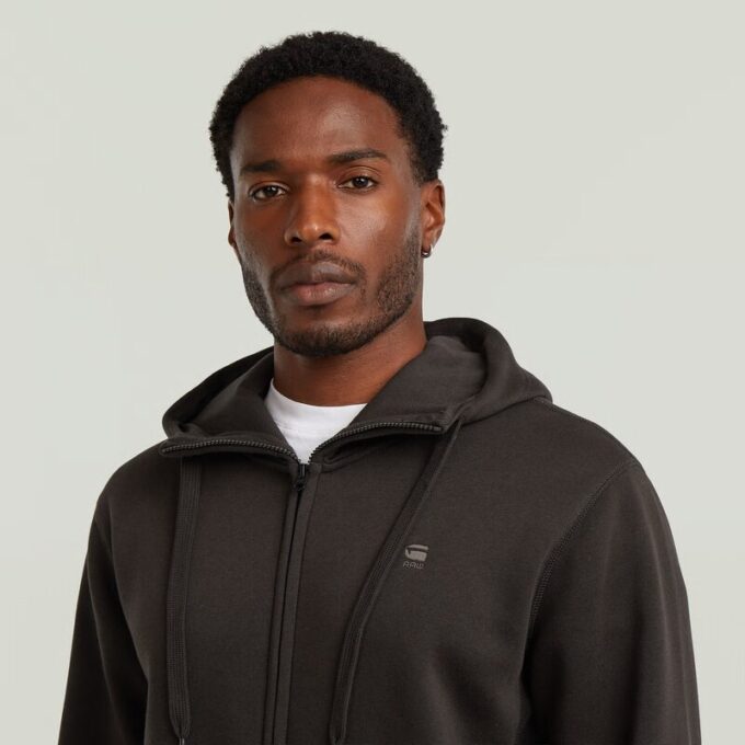 Premium Core Hoodie med dragkedja Premium Core Hoodie med dragkedja