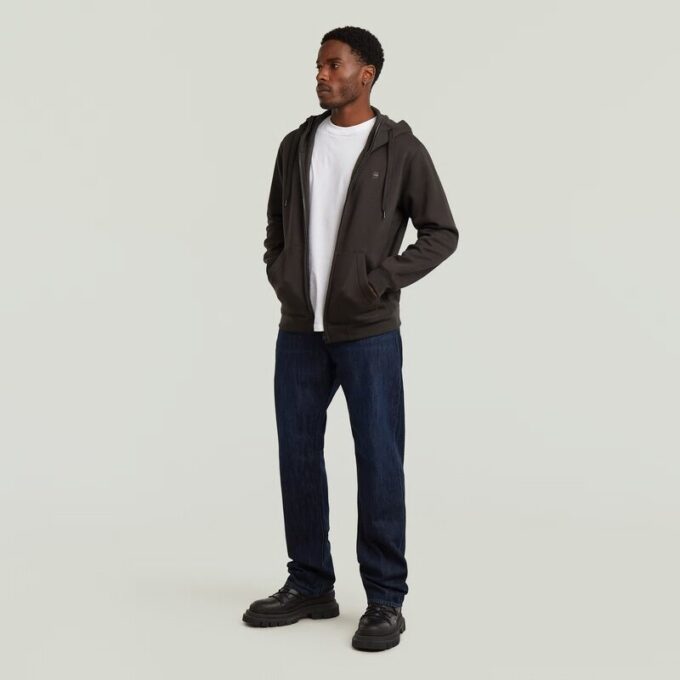 Premium Core Hoodie med dragkedja Premium Core Hoodie med dragkedja
