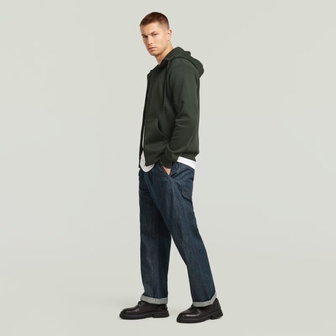 Premium Core Hoodie med dragkedja Premium Core Hoodie med dragkedja