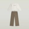 Pyjamasset med t-shirt och byxor Pyjamasset med t-shirt och byxor