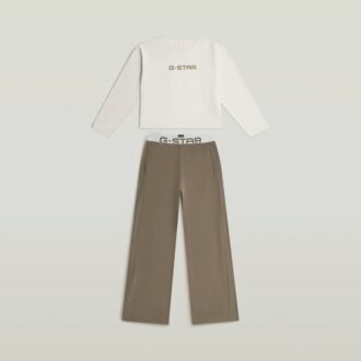 Pyjamasset med t-shirt och byxor