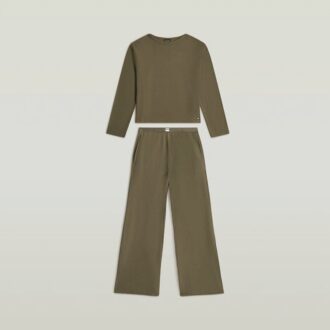 Pyjamasset med t-shirt och byxor