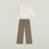 Pyjamasset med t-shirt och byxor Pyjamasset med t-shirt och byxor