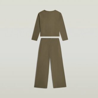 Pyjamasset med t-shirt och byxor