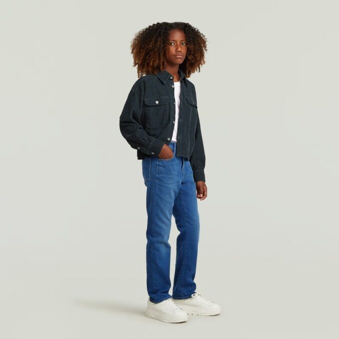 Raka jeans för flickor
