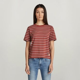 Randig liten grafisk t-shirt