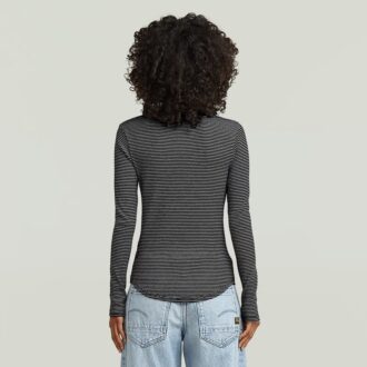 Randig smal t-shirt Randig smal t-shirt