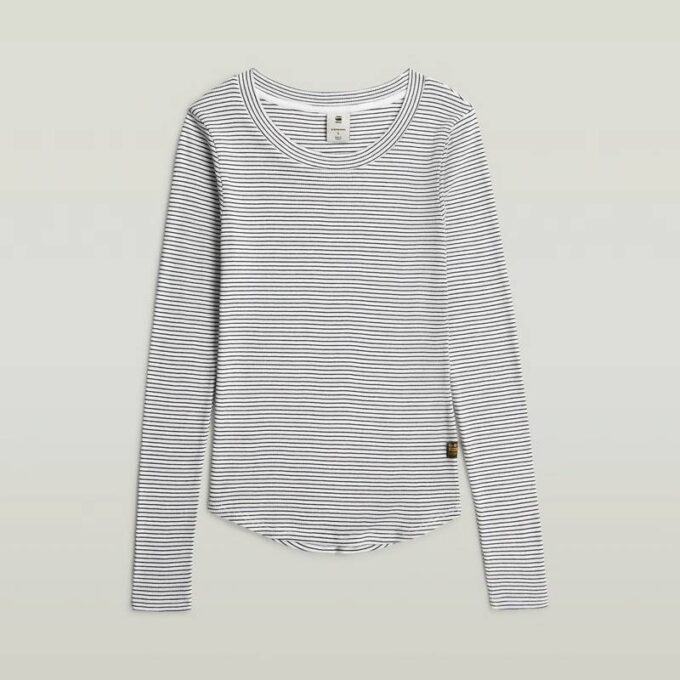 Randig smal t-shirt Randig smal t-shirt