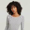 Randig smal t-shirt Randig smal t-shirt
