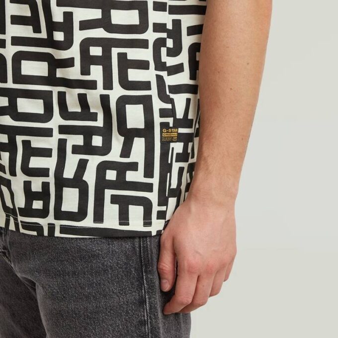 Raw Letters AO T-shirt Raw Letters AO T-shirt