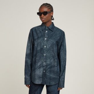 Rembrandt unisex-jeansskjorta