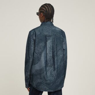 Rembrandt unisex-jeansskjorta