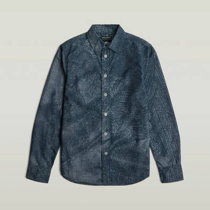 Rembrandt unisex-jeansskjorta Rembrandt unisex-jeansskjorta