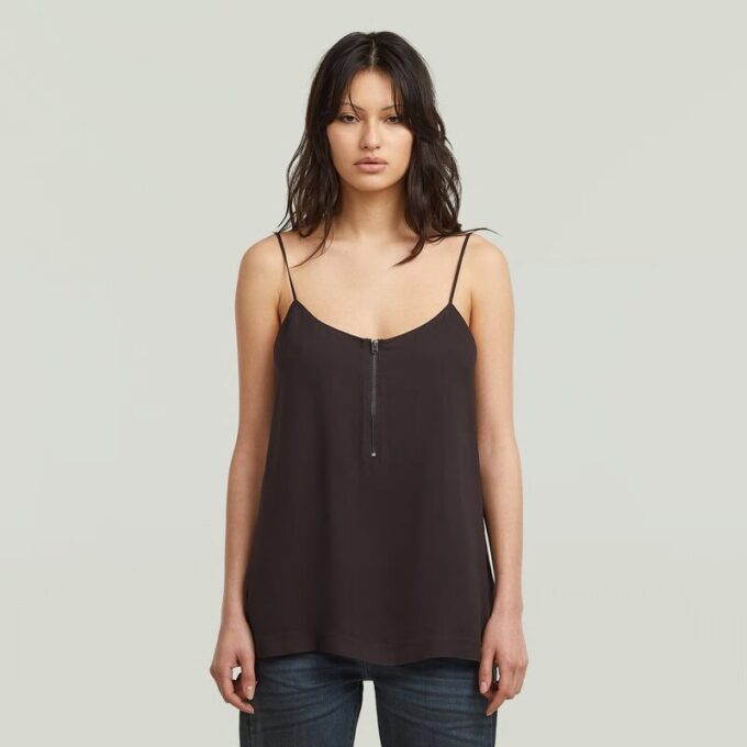 Ärmlös topp med slip-in-länk Ärmlös topp med slip-in-länk