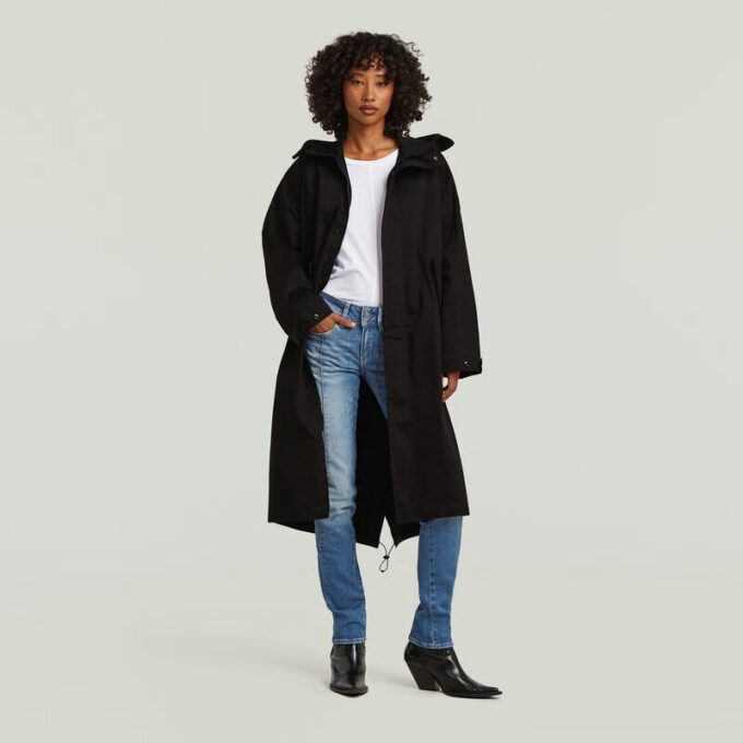 Rovic Hooded Loose Parka Rovic Hooded Loose Parka