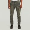 Rovic Zip 3D Regular Avsmalnande Byxor Rovic Zip 3D Regular Avsmalnande Byxor