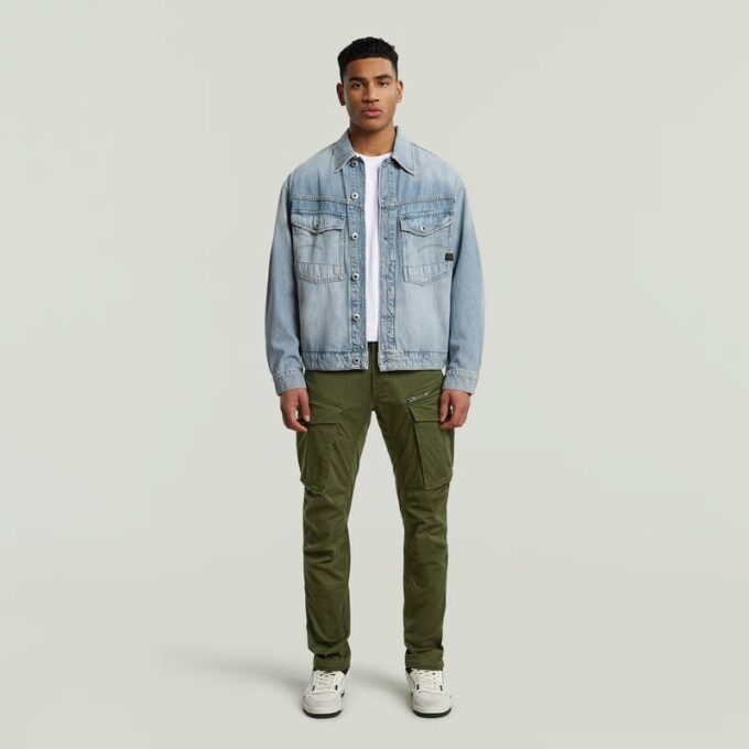 Rovic Zip 3D Regular Avsmalnande Byxor Rovic Zip 3D Regular Avsmalnande Byxor