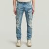 Rovic Zip 3D Regular Avsmalnande Jeans