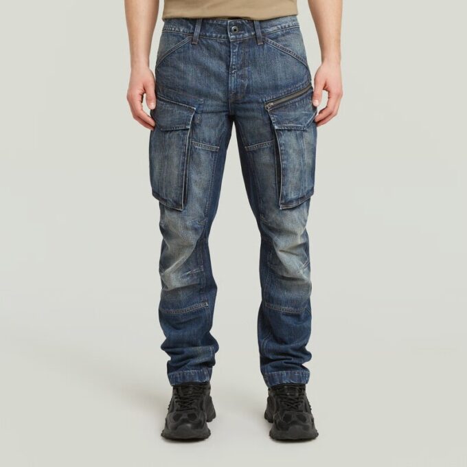 Rovic Zip 3D Regular Avsmalnande Jeans