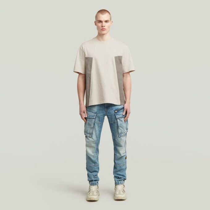 Rovic Zip 3D Regular Avsmalnande Jeans
