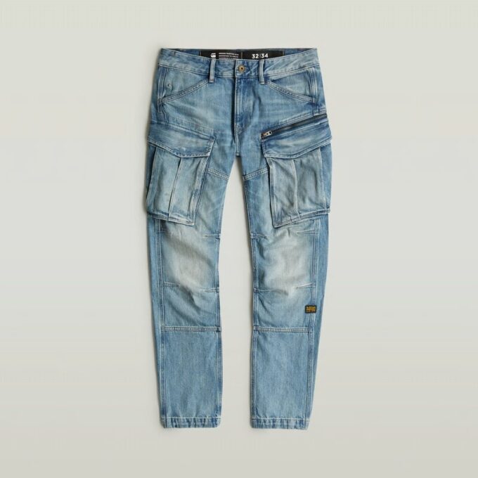 Rovic Zip 3D Regular Avsmalnande Jeans
